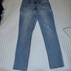 Old Navy High-Waisted Light-Wash Straight-Leg Jeans